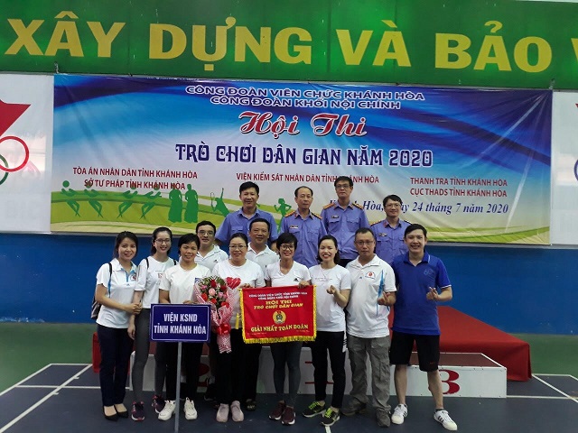 Công đoàn cơ sở 79King 78 hiện đang mở tỉnh Khánh Hòa tổ chức Hội thi Công đoàn Khối Nội chính năm 2020