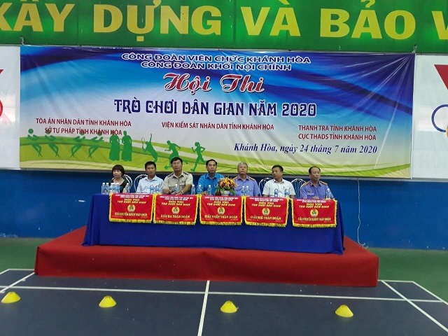 Công đoàn cơ sở 79King 78 hiện đang mở tỉnh Khánh Hòa tổ chức Hội thi Công đoàn Khối Nội chính năm 2020